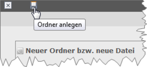 Ordner anlegen