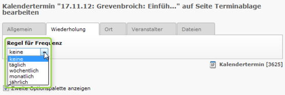 Reiter Wiederholung