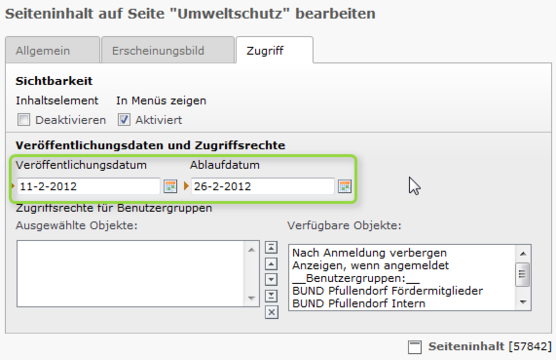 Reiter Zugriff Reiter Zugriff